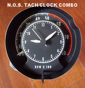 1969 DODGE CHARGER OEM TIC TOC TACH SUPER INSTALL READY B-BODY RESTO WORTHY  A+++