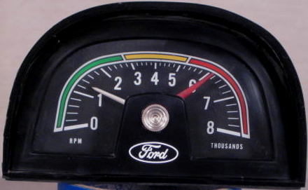 Ford hood tachometer #5